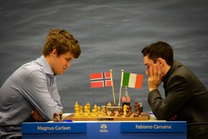 Tatasteel 2013Carlsen - Caruana rd1